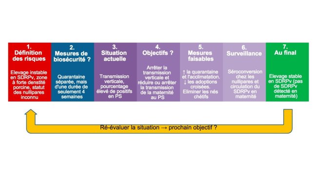 Biosécurité dans le contrôle du SDRPv
