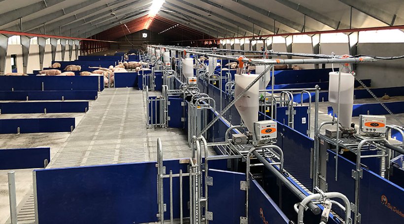 Jeppe Bloch a décidé d’installer le système d’alimentation DAC et celui de doseur d’aliment au centre. À l’extrême gauche, vous pouvez voir les aires de repos.