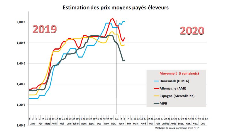 prix porcs MPB