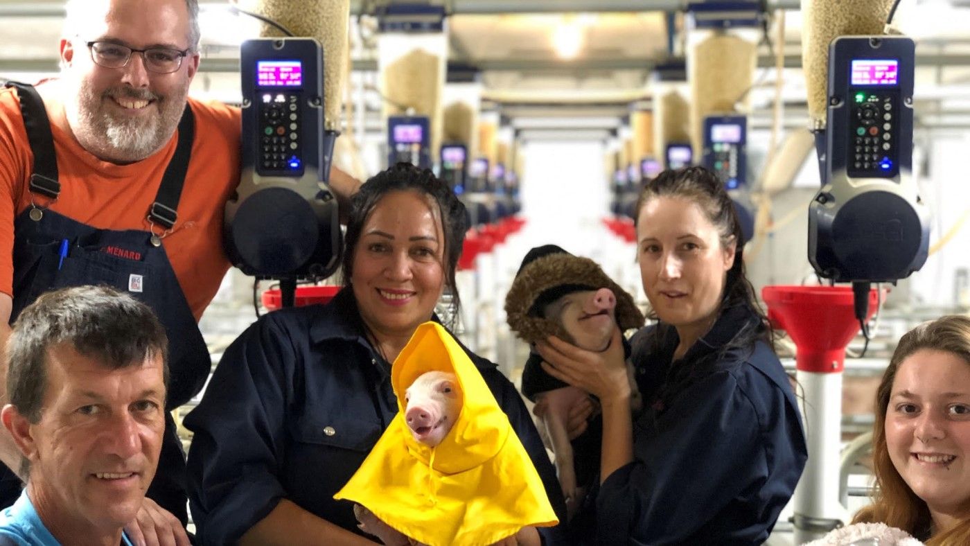 Photo 2.&nbsp;Equipe de travail
