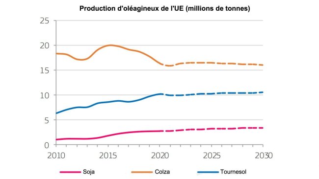 CE (2020), Perspectives agricoles de l'UE pour les marchés, les revenus et l'environnement, 2020-2030. Commission européenne, DG Agriculture et Développement rural, Bruxelles.