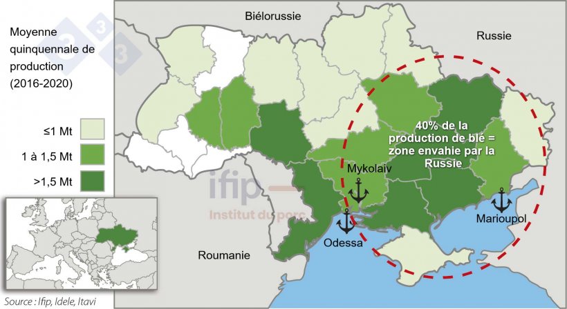 Situation géopolitique (Source : Ifip)