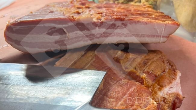 Figure 2 : Bacon préparé par l'auteur, Dennis DiPietre.