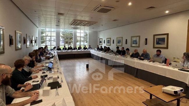 Primera reunión del proyecto WelFarmers en Montijo, Portugal.